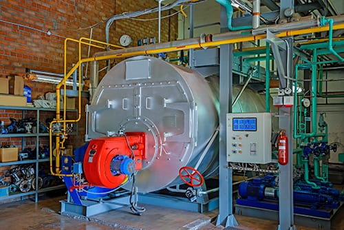 Puntos y parámetros de muestreo para generadores de vapor industriales de baja presión