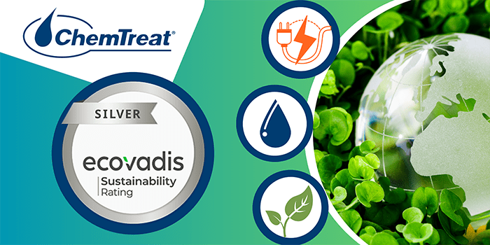 ChemTreat recibe la calificación Silver Sustainability de EcoVadis